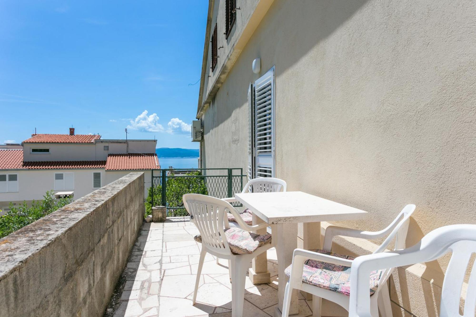 Apartments By The Sea Brela, Makarska - 18356 Экстерьер фото